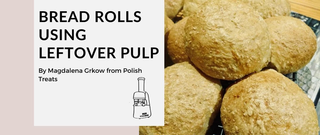 Bread Rolls with Leftover Pulp - MOD Appliances Australia