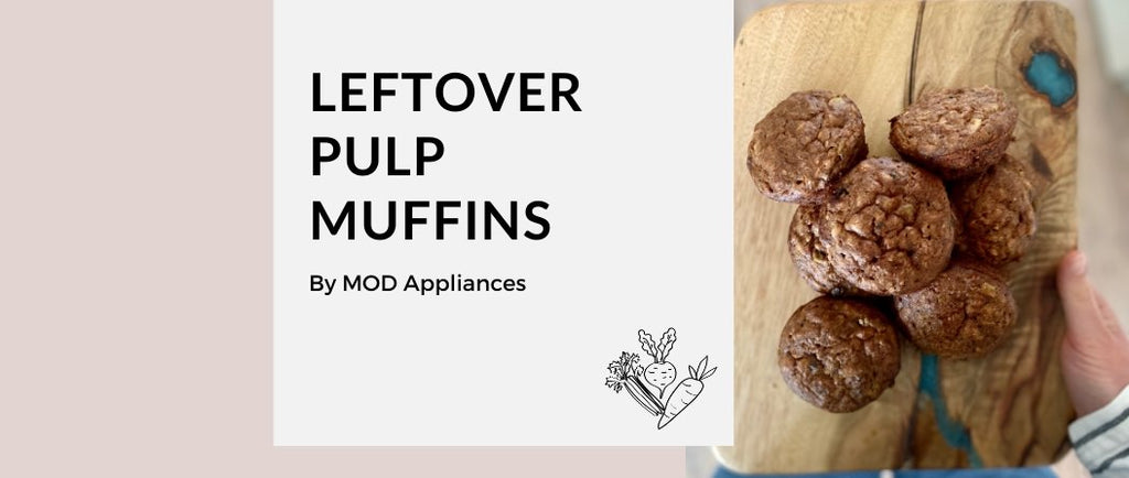 Carrot, Apple & Zucchini Pulp Muffins - MOD Appliances Australia