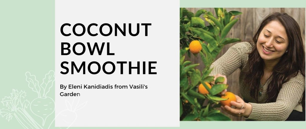 Coconut Bowl Smoothie with Vasili's Garden - MOD Appliances Australia