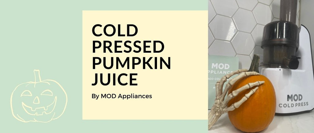 How To Make Pumpkin Juice With A MOD Cold Press Juicer