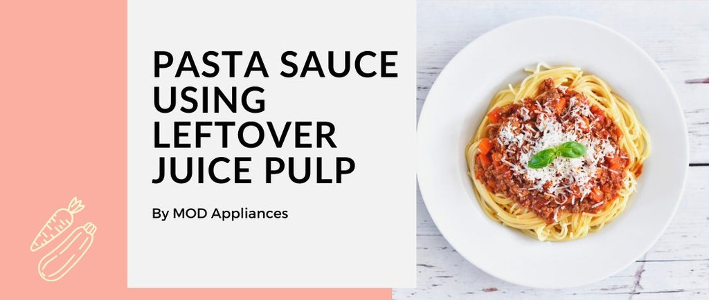 Homemade Pasta Sauce Recipe Using Leftover Juice Pulp