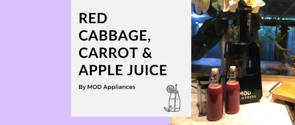Red Cabbage, Apple & Carrot Juice - MOD Appliances Australia