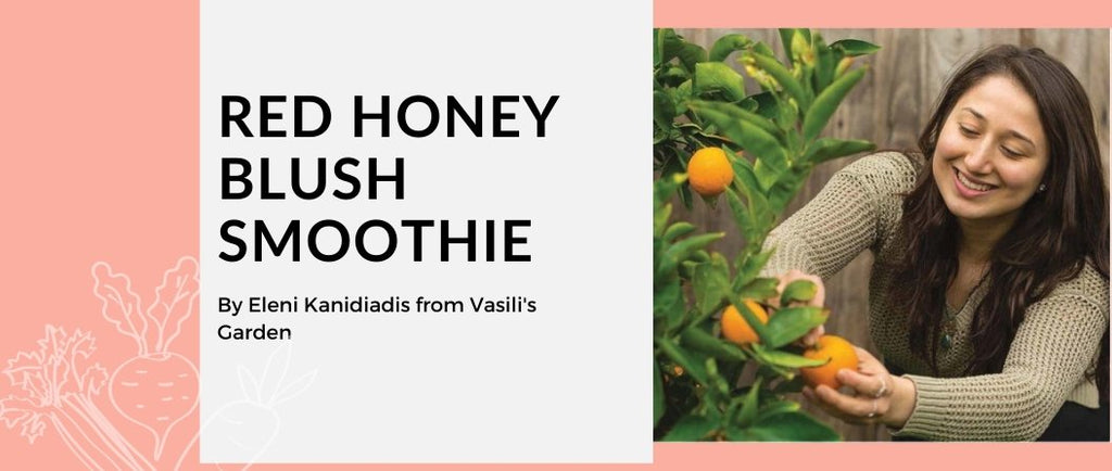 Red Honey Blush Smoothie with Vasili's Garden - MOD Appliances Australia