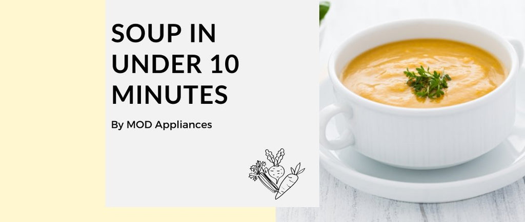Blender Vegetable Soup In Under 10 Minutes